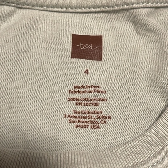 Good used condition Size 4 Tea Collection Long Sleeves - Picture 3 of 4